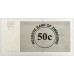 ZIMBABWE 2007 . FIFTY 50 CENTS BANKNOTE